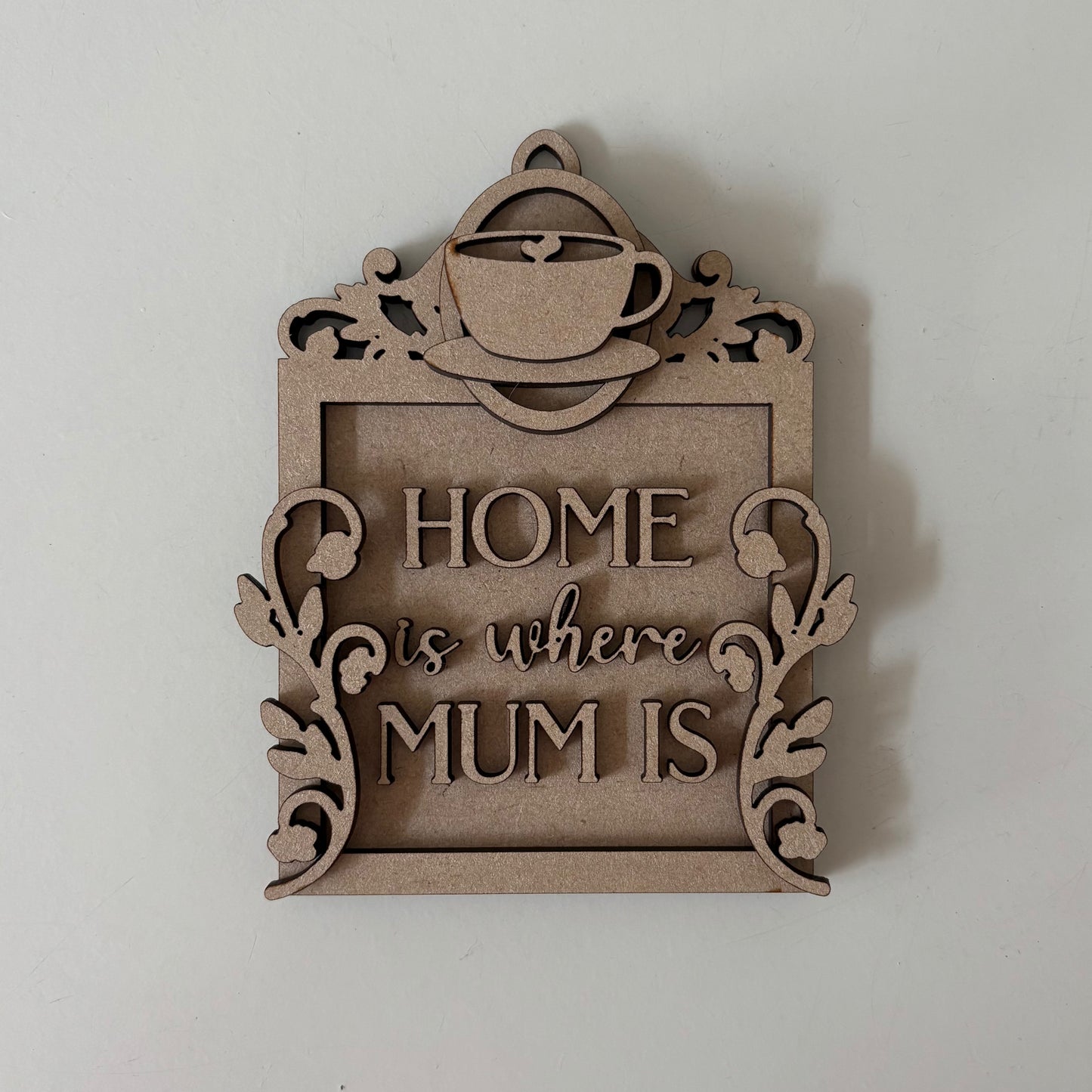13cm Home Is Where Mum Is Mini Frame