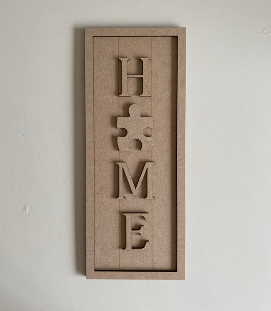 30cm Home Sign - Jigsaw