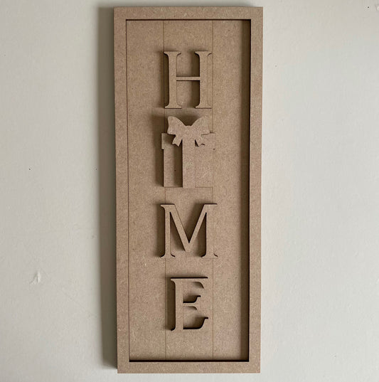 30cm Home - Present Sign