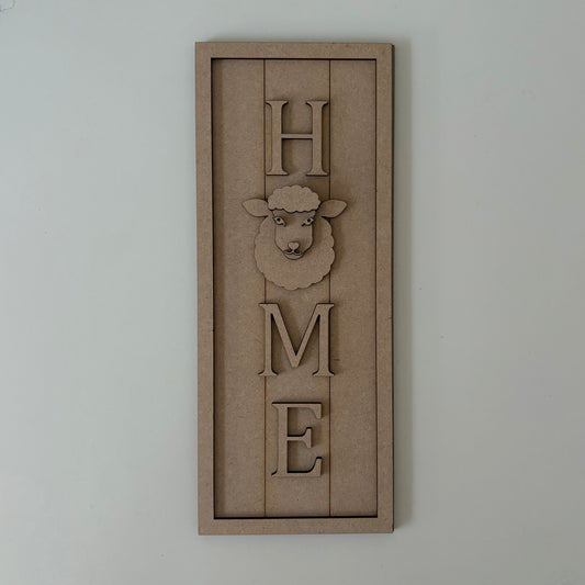 30cm Home - Sheep Sign