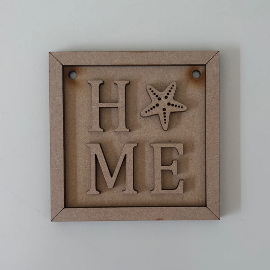 9cm Home Starfish Mini Frame