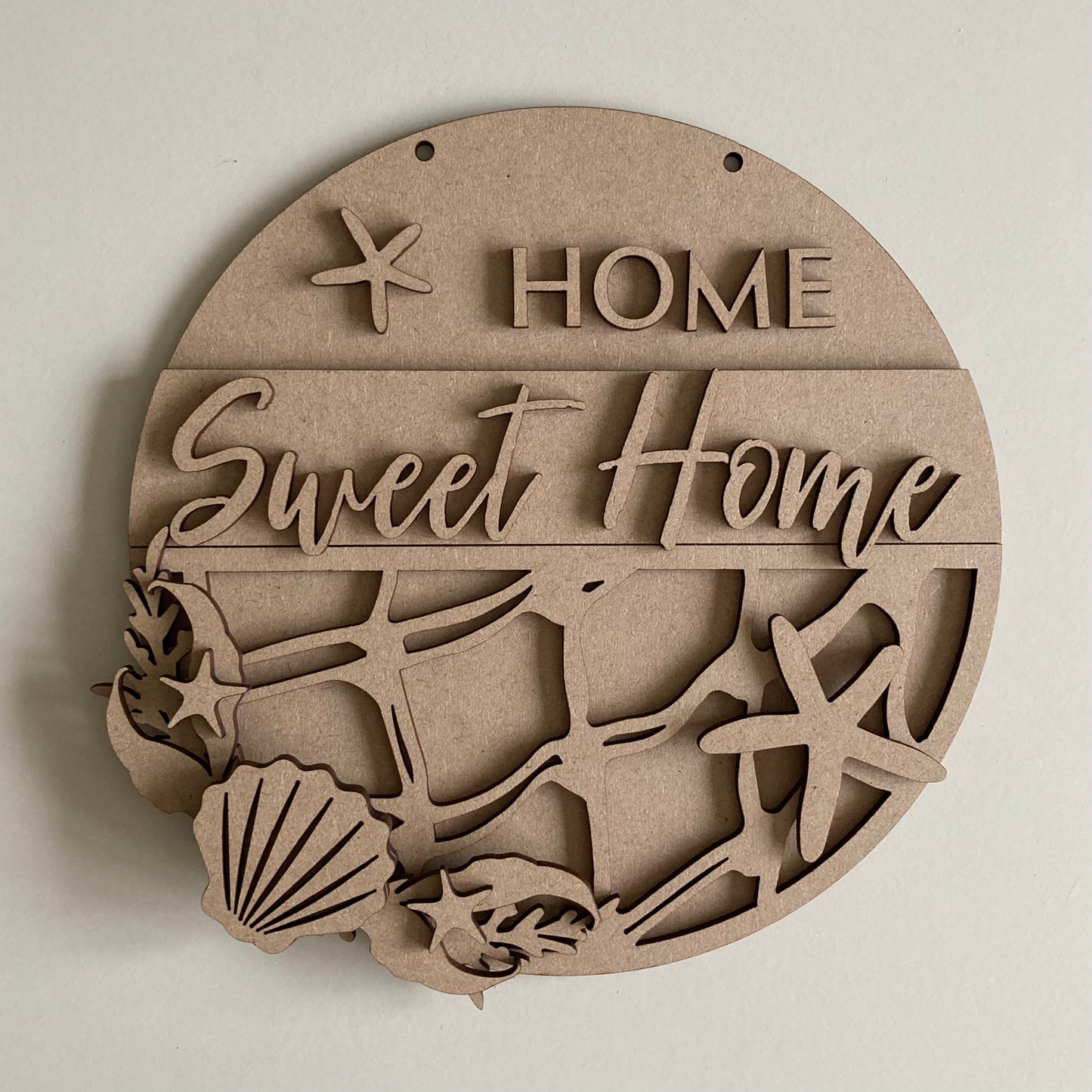 20cm Home Sweet Nautical Sign