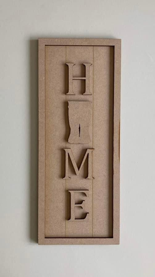30cm Home - Wellies Sign
