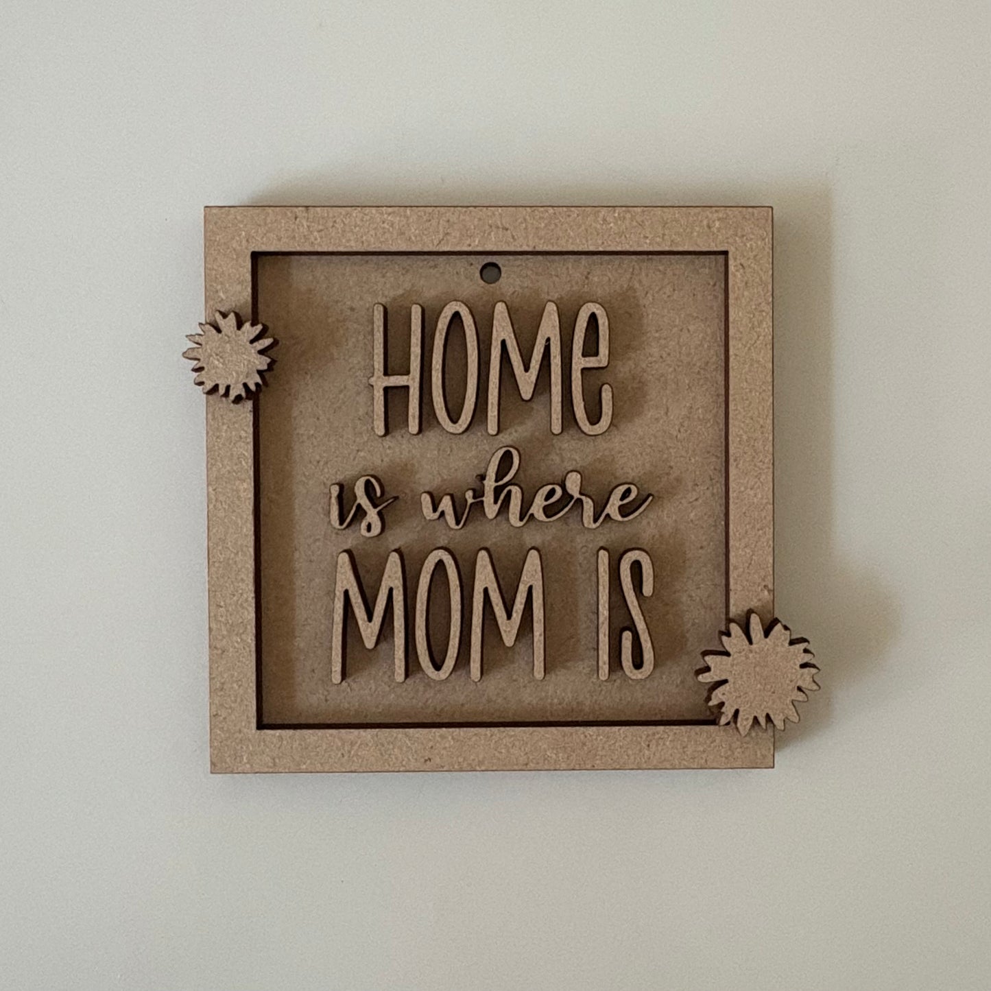 9cm Home Is Where Mum Is Mini Frame