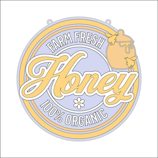 20cm Honey Sign