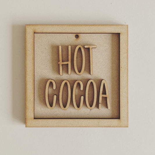 9cm Hot Cocoa Mini Frame