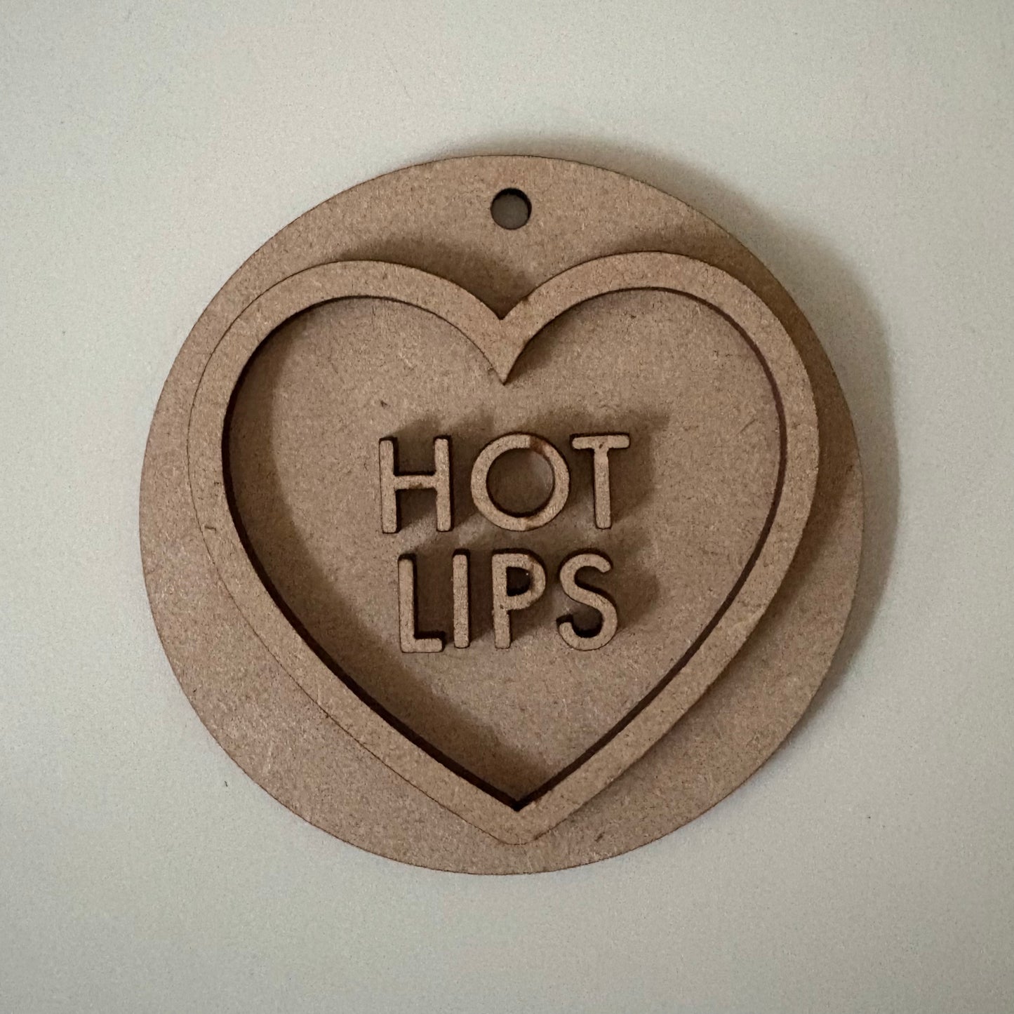 9cm Love Heart Decoration