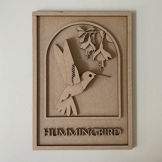 25cm Humming Bird Arch Sign