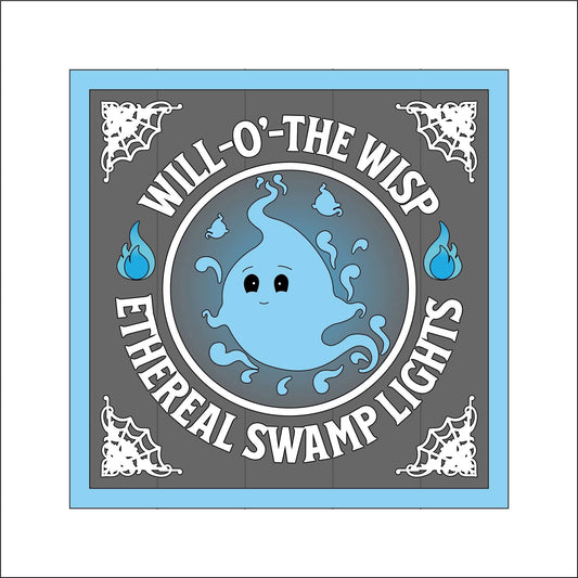 19cm Will-O’-The-Wisp Sign