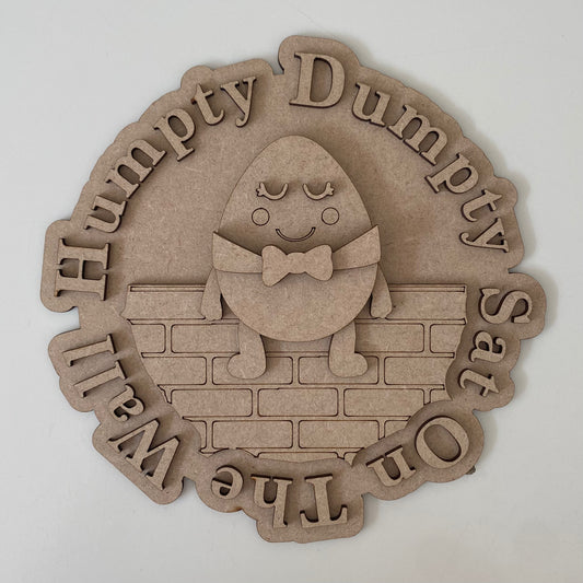 20cm Humpty Dumpty Sign