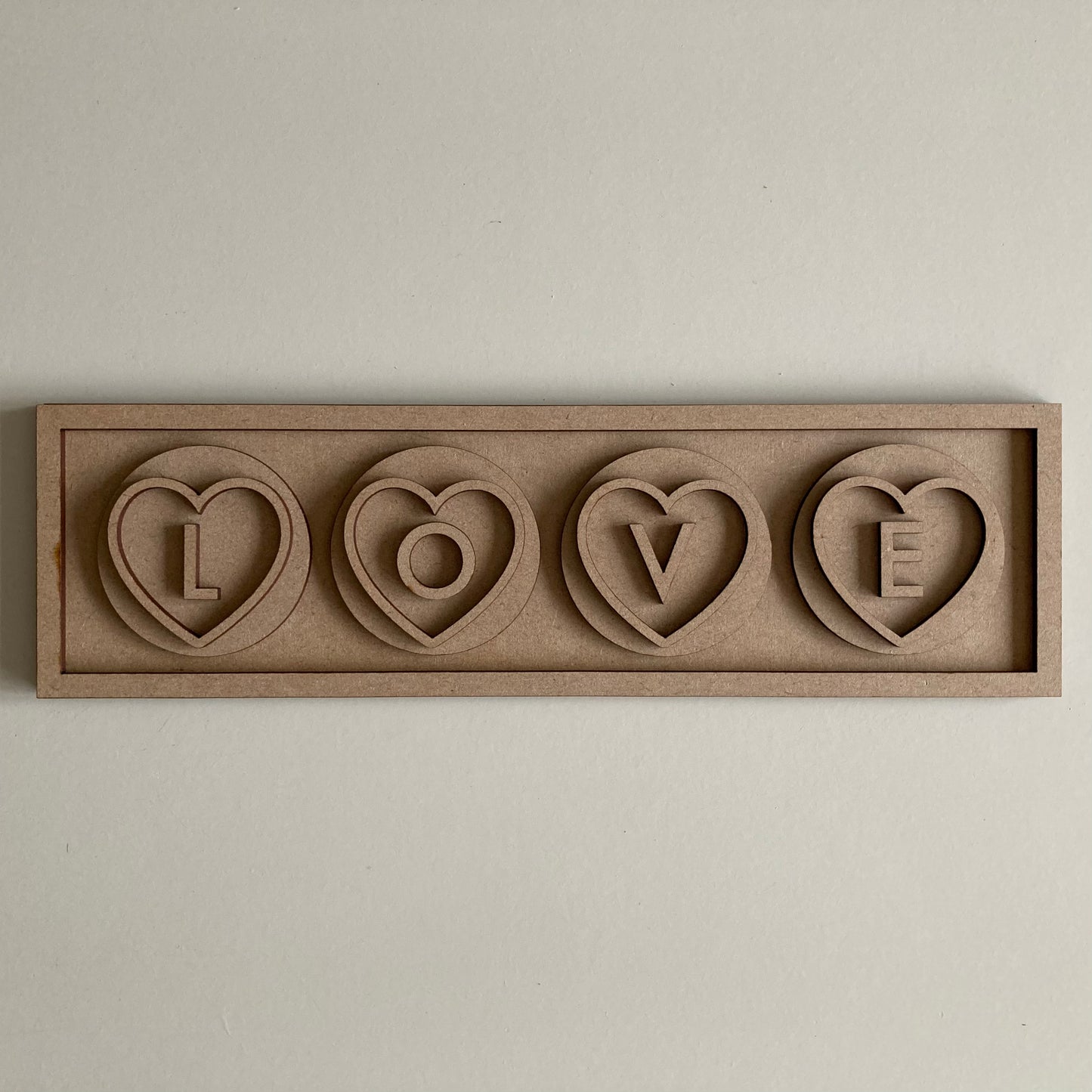 30cm Love Hearts Sign