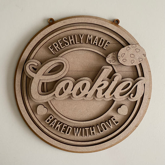 20cm Cookies Sign