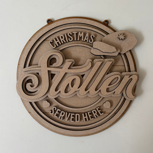 20cm Stollen Sign