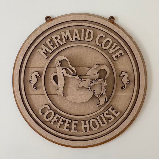 20cm Mermaid Cove Sign