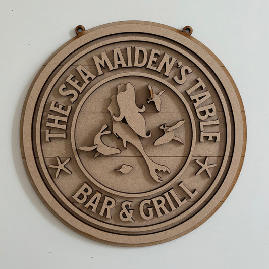 20cm The Sea Maiden's Table