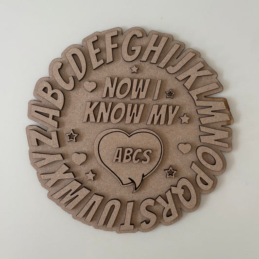 20cm Alphabet Sign