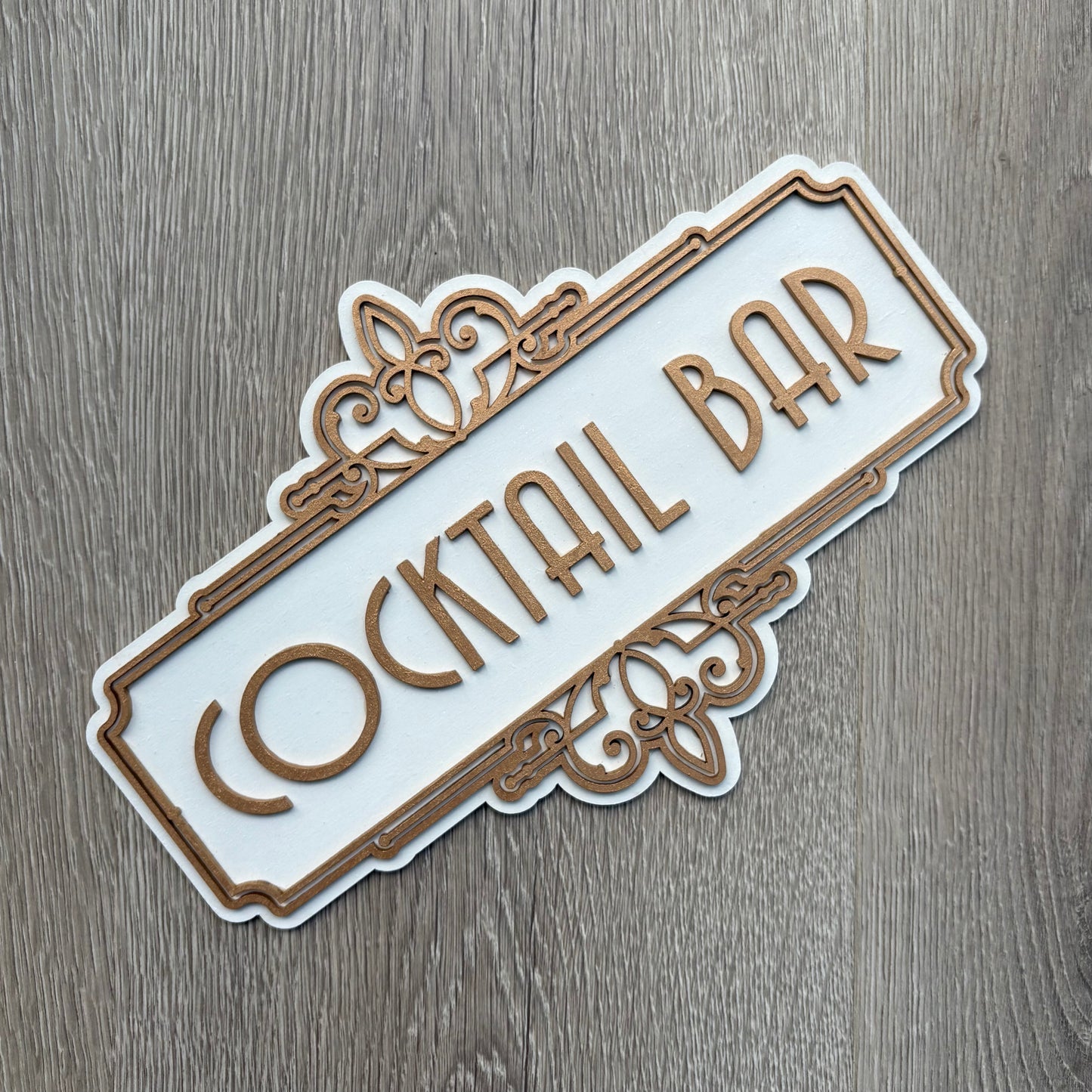 30cm Cocktail Bar Sign