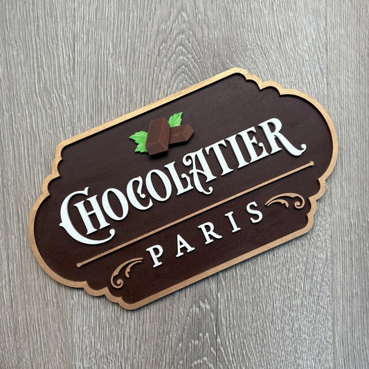 30cm Chocolatier Sign