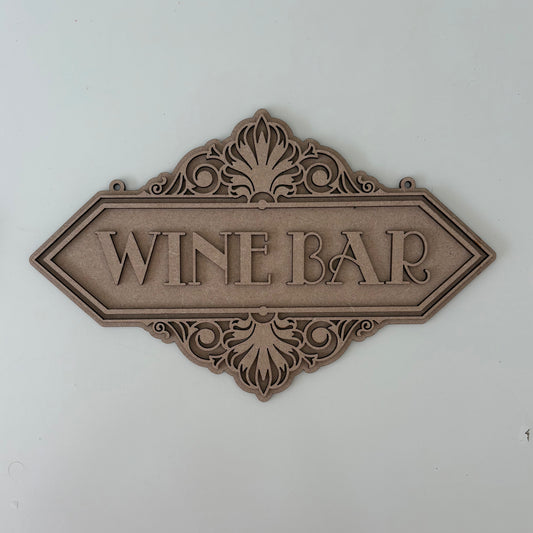 30cm Wine Bar Sign