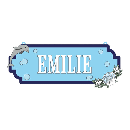30cm Dolphin Street Sign