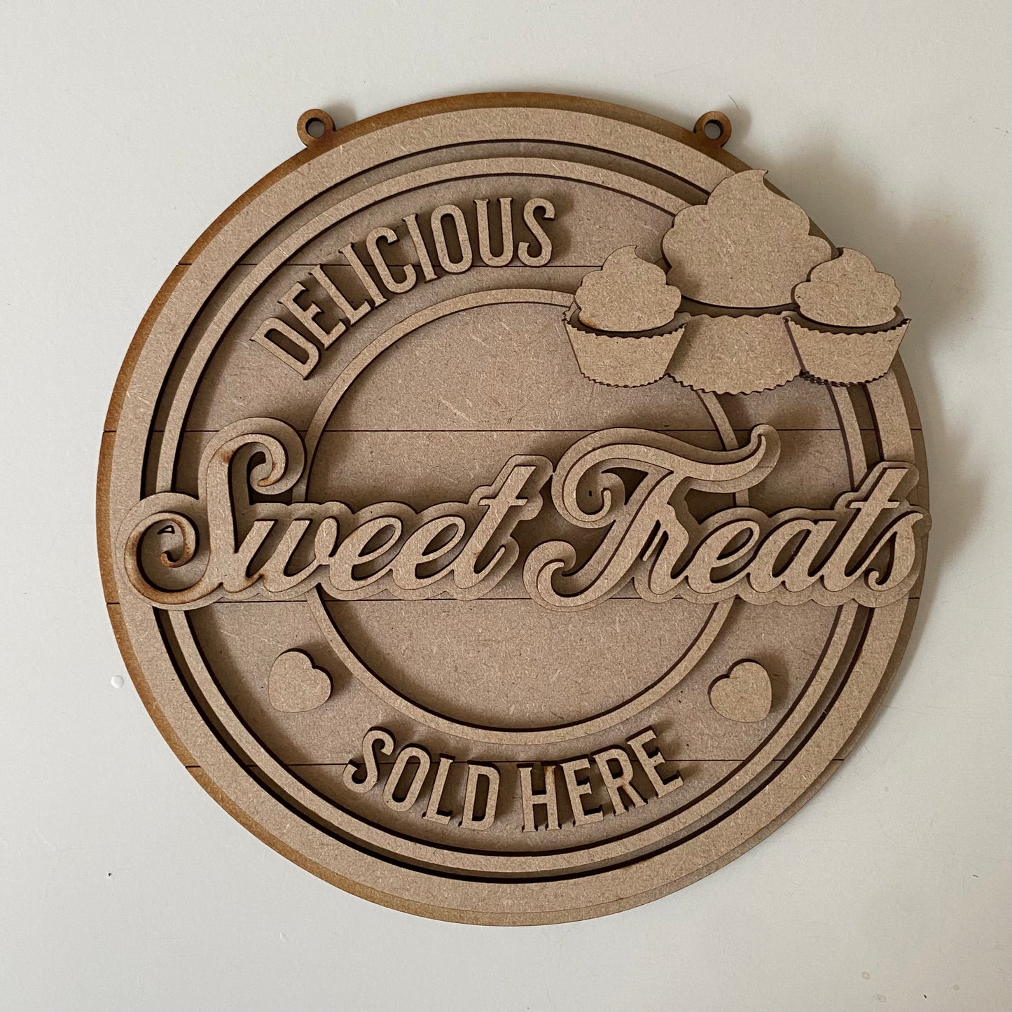 20cm Sweet Treats Sign