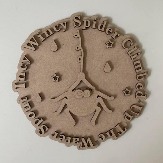 20cm Incy Wincy Spider Sign