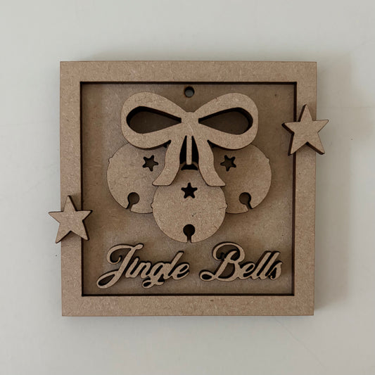 9cm Jingle Bells Mini Frame