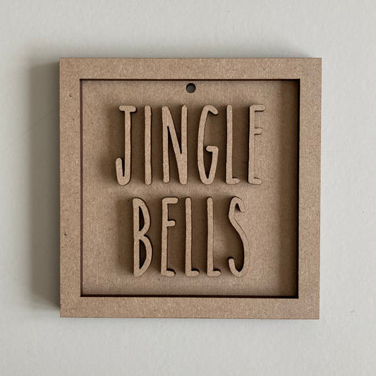9cm Jingle Bells Mini Frame