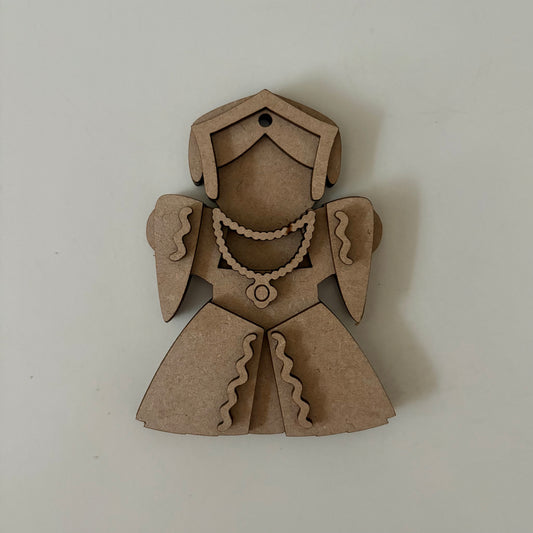 10cm Katherine Of Aragon Gingerbread Character