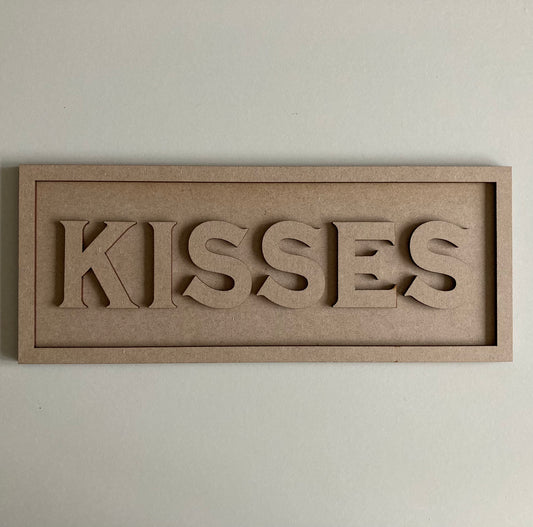 30cm Kisses Sign