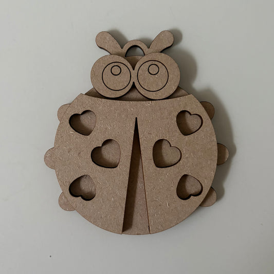 10cm Ladybird Bauble