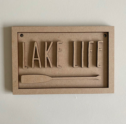 15cm Lake Life Mini Frame