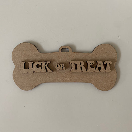 12.5cm Lick Or Treat Decoration