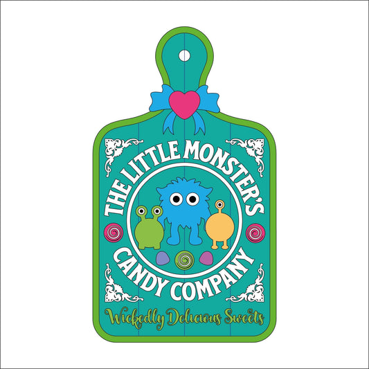 30cm The Little Monster's Candy Company Chopping Board