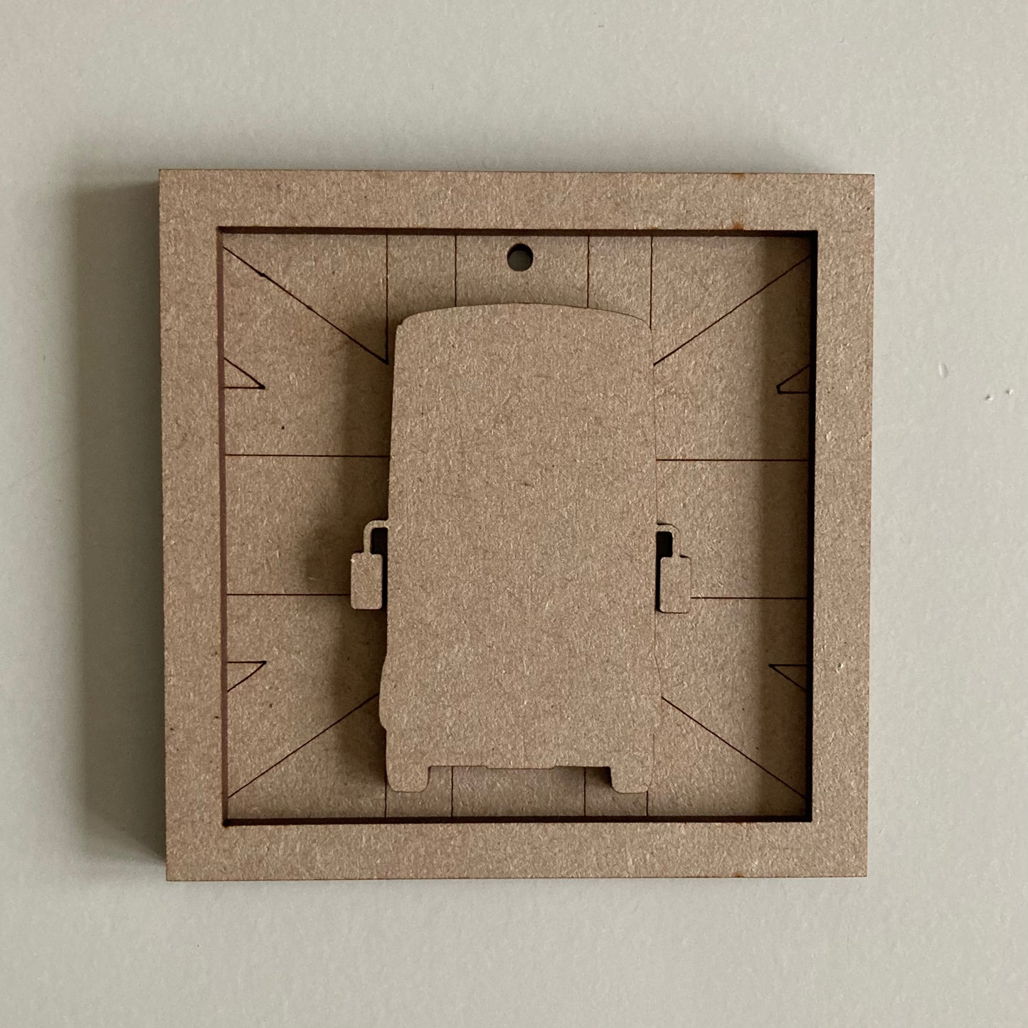 9cm London Bus Mini Frame