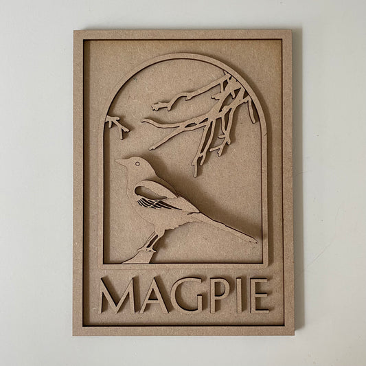 25cm Magpie Arch Sign