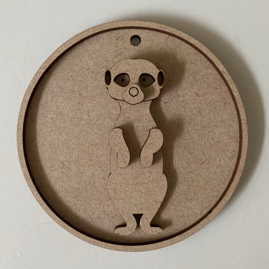 10cm Meercat Bauble