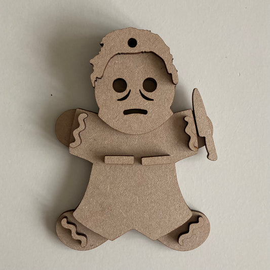 10cm Halloween Mask Gingerbread Character