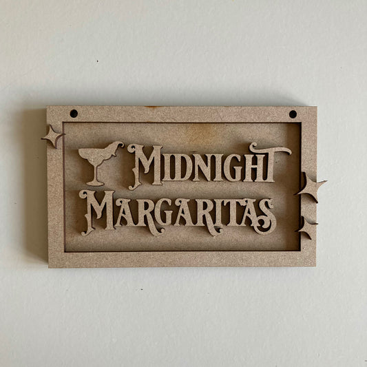 13cm Midnight Margaritas Mini Frame