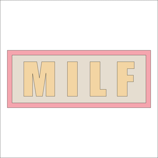 30cm Milf Sign