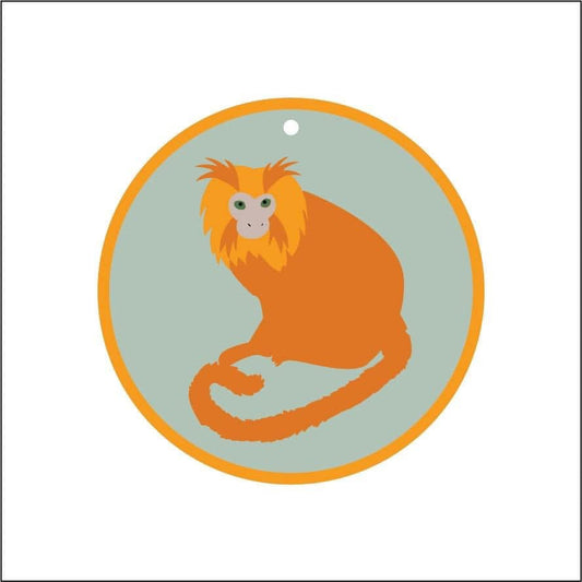 10cm Monkey Bauble