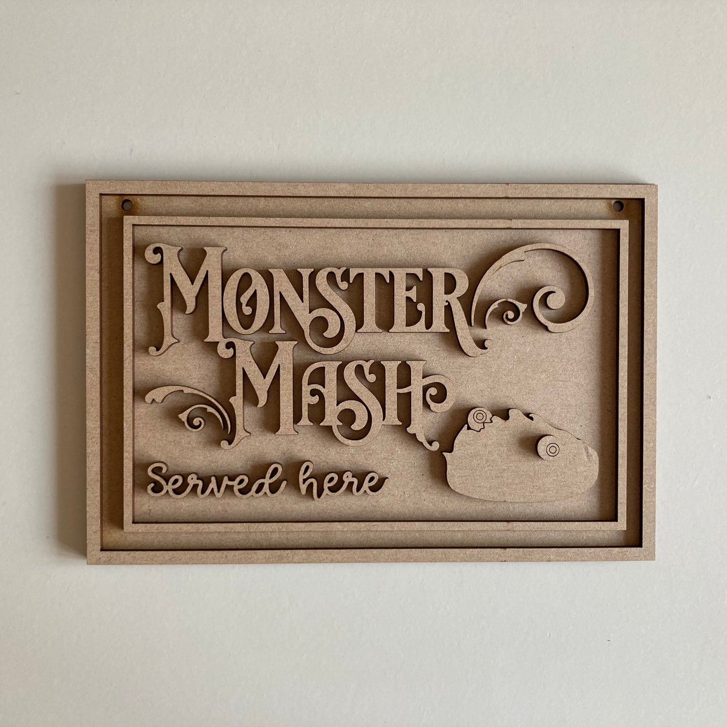 22.5cm Monster Mash Served Here