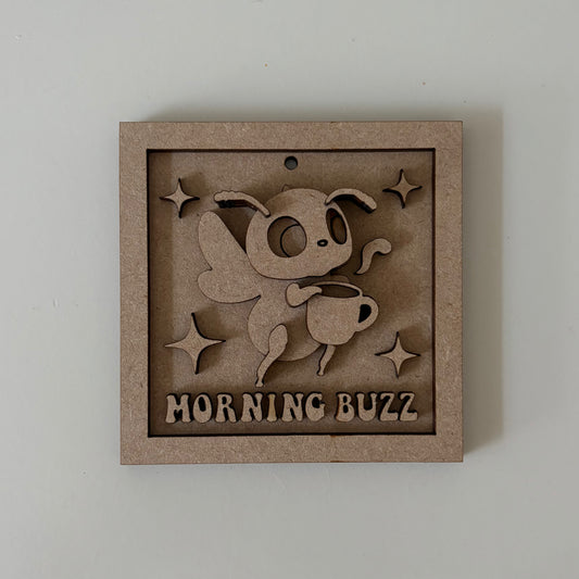 9cm Morning Buzz Bee Mini Frame