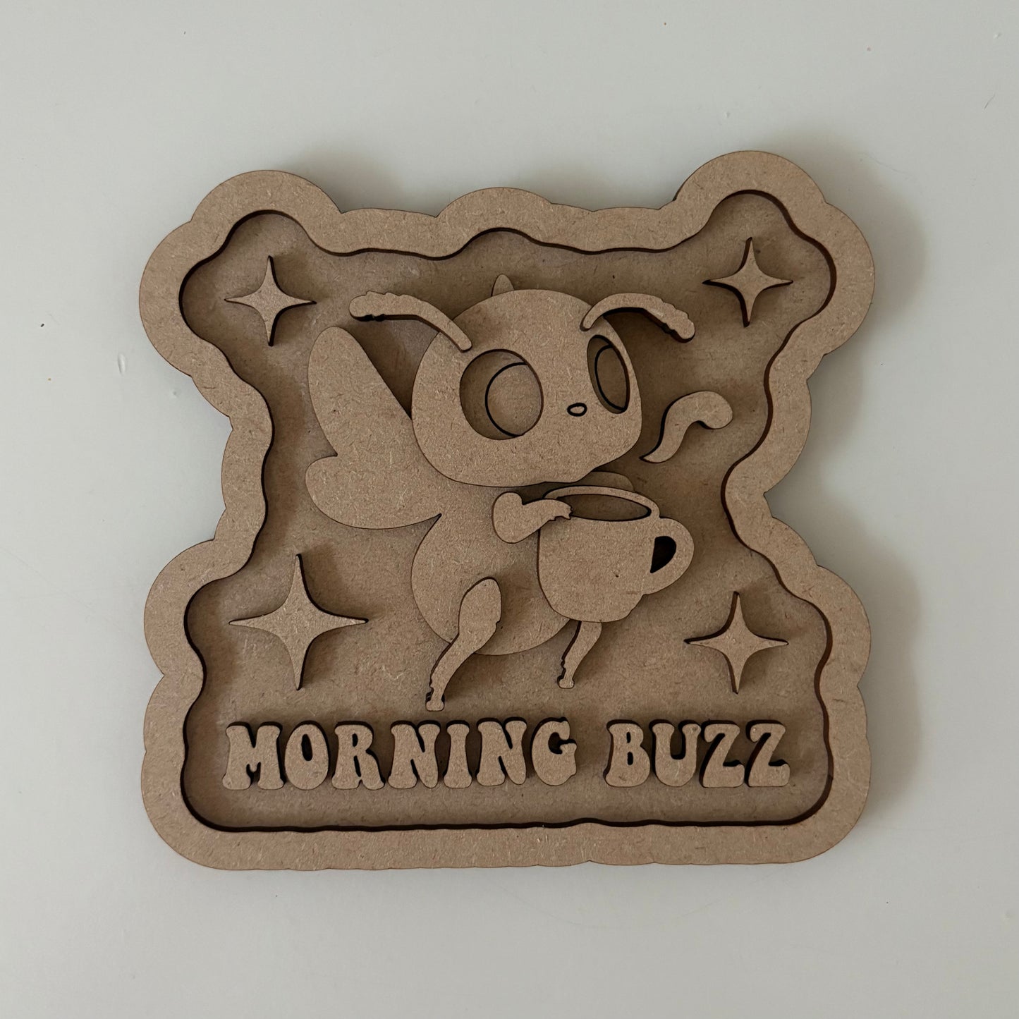15cm Morning Buzz Bee Sign