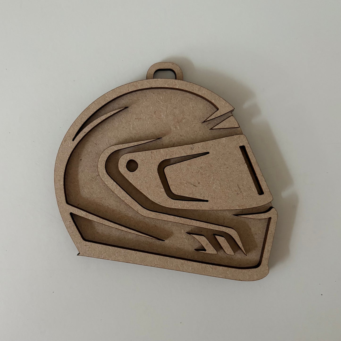 10cm Motor Racing Helmet Decoration