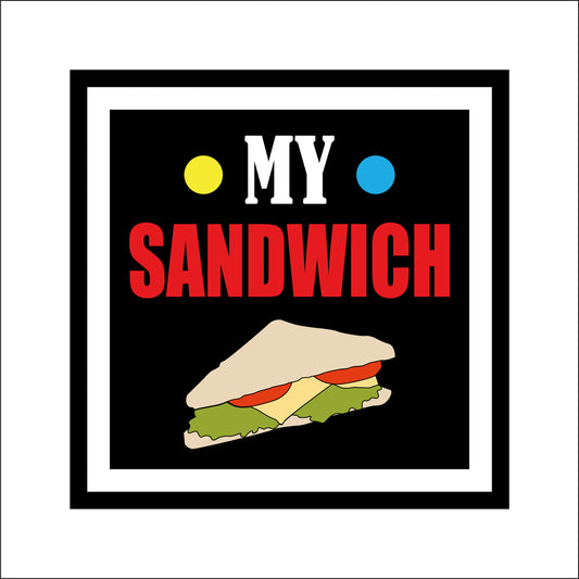 19cm My Sandwich Sign