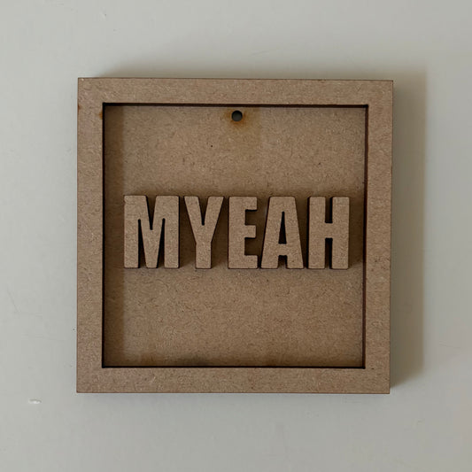 9cm Myeah Mini Frame
