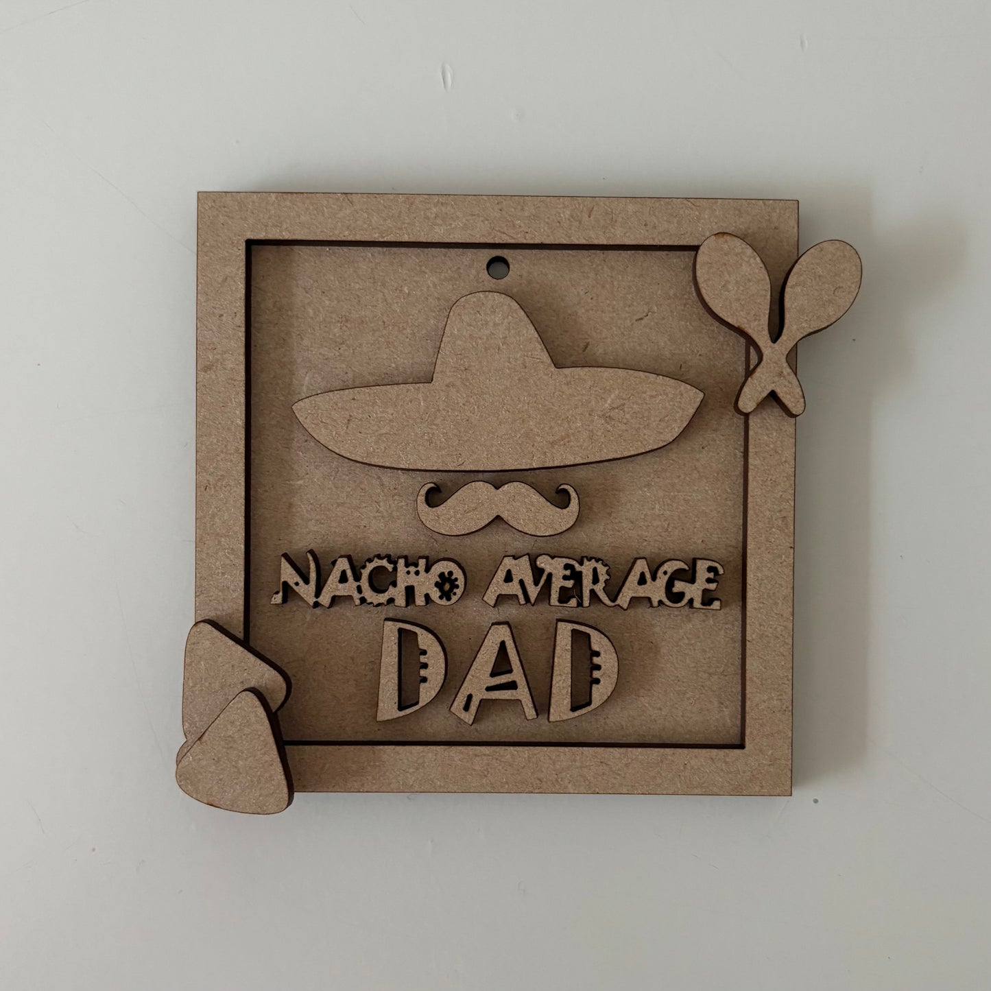 9cm Nacho Average Dad Mini Frame