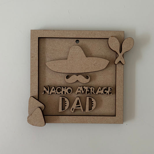 9cm Nacho Average Dad Mini Frame