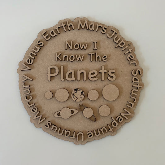 20cm Planets Sign